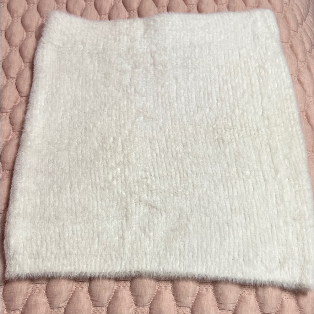 forever21 fuzzy skirt